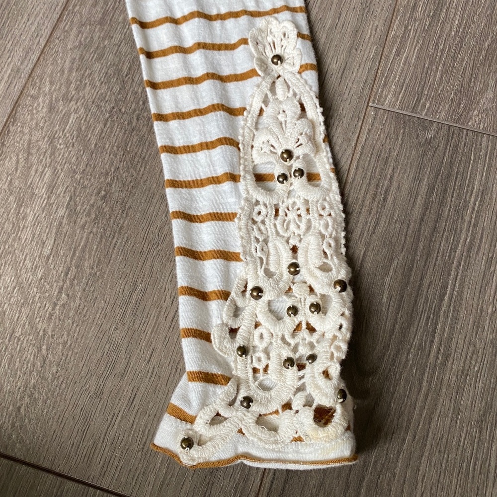 Free People Toosaloosa Thermal Shirt Ivory Medium - Picture 3 of 15